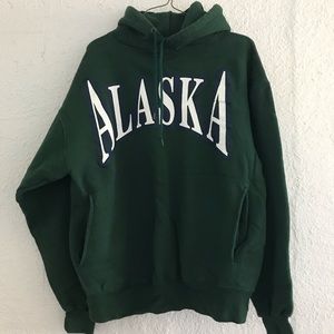 VINTAGE Oversized Alaska Hoodie